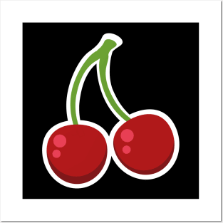 cherries Posters and Art